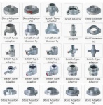 adaptors and connectors, stroz adaptor, british adaptor, machino adaptors, american adaptors